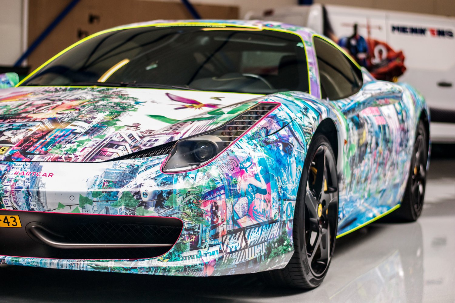 Art Car (Ferrari 458 Italia) | Blog & Inspiration | Joseph Klibansky