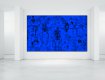 Love Potions (blue) hanging on a gallery wall - Love Potions (blue), 2016 by Joseph Klibansky