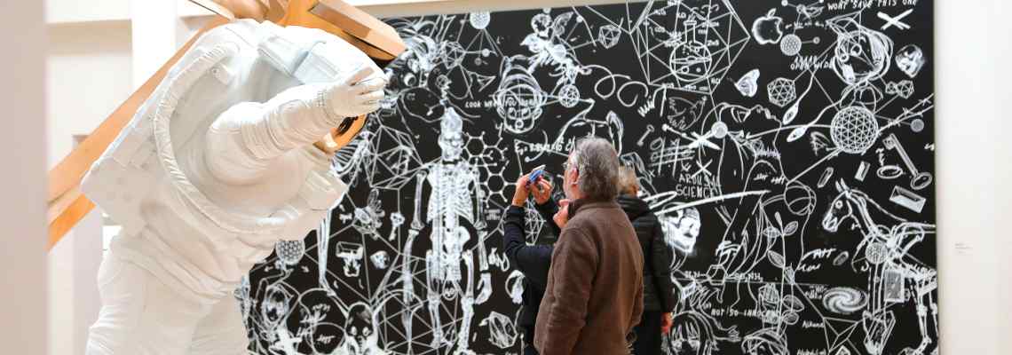 Walkthrough of Joseph Klibansky’s “Leap of Faith” in Museum de Fundatie
