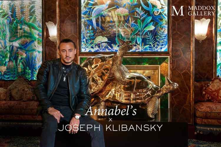 Annabel’s Mayfair London shows works by Joseph Klibansky