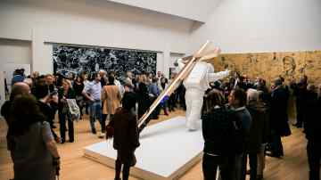 Short Documentary – Installing “Leap of Faith” at Museum de Fundatie