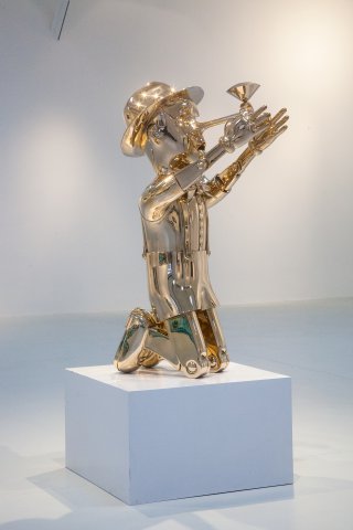 Reflections of Truth (polished bronze), 2012 | Artworks | Joseph Klibansky