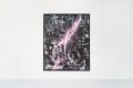 Your Body Is Like A Work Of Art Baby (black/white, pink splash), 2018 by Joseph Klibansky