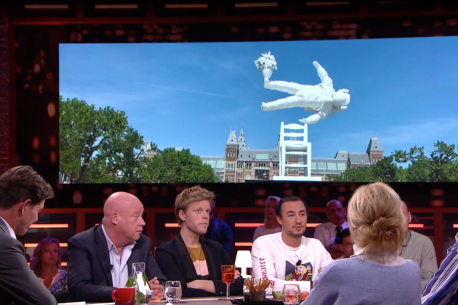 RTL Late Night (Dutch) TV Show: Klibansky’s Art Taking Over The World