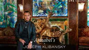 Video Walkthrough: Annabel’s Mayfair London shows works by Joseph Klibansky