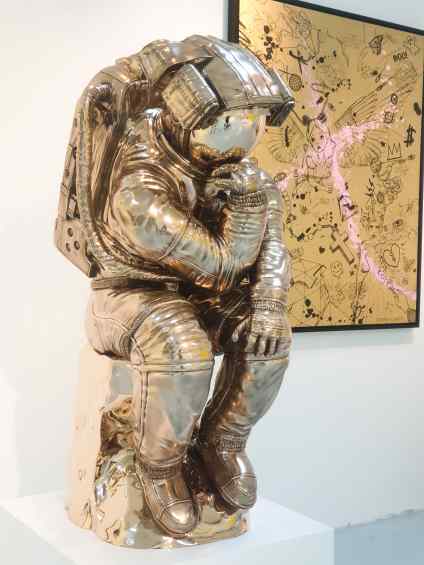 Large Thinker - The Thinker (bronze), 2018 by Joseph Klibansky
