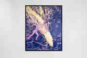 Forever Mine (ultramarine blue/pink, gold splash), 2022 by Joseph Klibansky