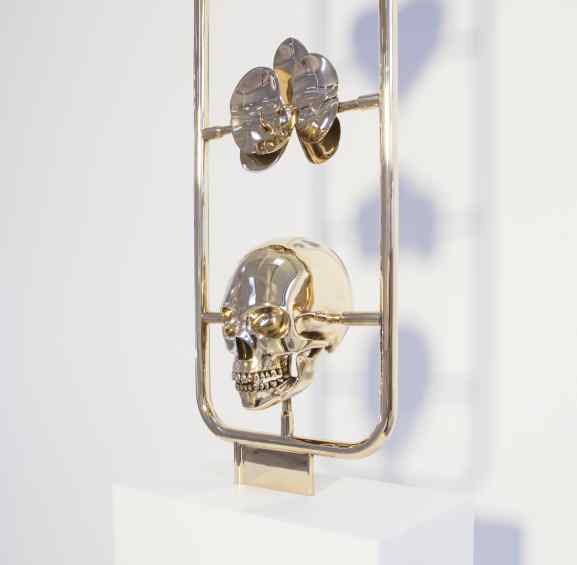 Elements of Life (polished bronze), 2013 by Joseph Klibansky