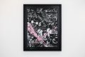 Caught Up In A Dream (edition, black/white, pastel pink splash), 2019 by Joseph Klibansky