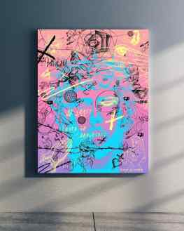 How do you like the new gradient paintings I’m working on?&nbsp; Do you prefer color scheme nr1 or nr2?