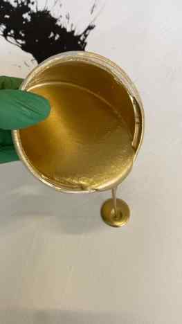 My version of the perfect gold paint!