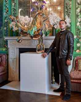 Really enjoyed seeing my sculptures at Annabel’s in London,&nbsp; what a beautiful setting for art 🖼 #annabelsmayfair #londonart