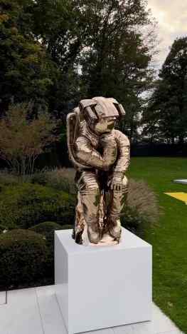 Sometimes a sculpture is just meant for a location