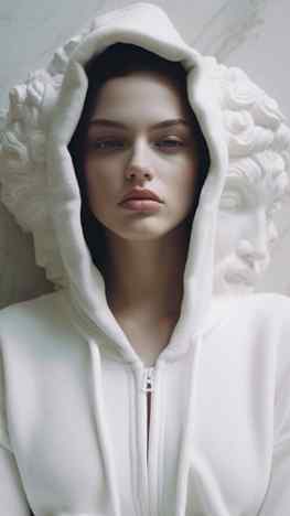 A concept I have been thinking of.. but what if hoodies would look like carved marble sculptures..