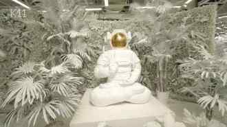 Space man buddha sculpture - K11 Guangzhou China - Dreams of Eden Exhibition - Teaser Video