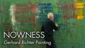 Gerhard Richter Painting: watch the master artist at work - NOWNESS