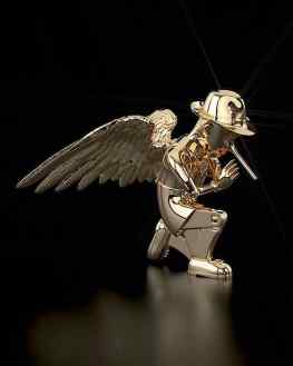A 3D render of the new bronze sculpture I’m working on named “Reflections of an Angel”  what do you think? ..#newsculpture #angel #contemporaryart #artistsoninstagram #josephklibansky