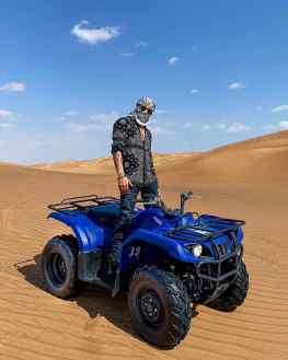Today I could check one thing off my bucket list.. driving in the desert 🌵 with a quad..is hands down one of the coolest things I have done 🐫  feeling blessed 🙏🏽