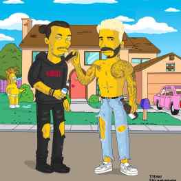 Kli-Simpson X Ma-simpson 😂 @maluma Epic