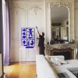 The installation of “Elements of Desire” in the most spectacular apartment in France 😍. #josephklibansky #klibansky #art #sculpture #artnews #riobienal #nyc #paris  #love #chanel #starbucks #skull #baby