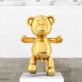 “Bare Hug” one of my new #sculptures in #progress !  The question is… Is a bear with a #pipi still  #innocent ?  #homage #koons jeffkoons#contemporary #art #hongkong #nyc #londen #paris #dubai #monaco #Klibansky #josephklibansky #artworld #love #beautiful #follow #fashion