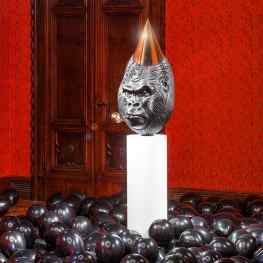 The 800 pound #gorilla in the room-Palazzo Franchetti, Venice-#klibansky #frieze #artmarket #palazzofranchetti