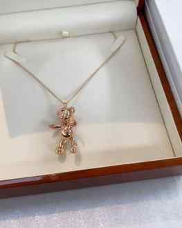 If you had to choose 🐻 option 1. Diamond bearoption 2. Rose gold bear..#handmadejewelry #artjewelry #josephklibansky