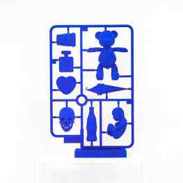 Would you choose an all blue sculpture in your home?