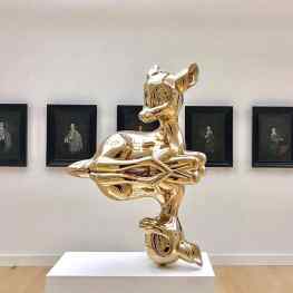 My sculpture “Reflections of Youth” on view in the permanent collection of Museum de Fundatie.Tag a museum we should talk too ..#contemporaryart #artcontemporain #artmuseum #josephklibansky