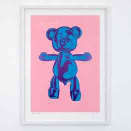 Choose your favorite color from these three “bare hug” prints!.#artprints #artprint