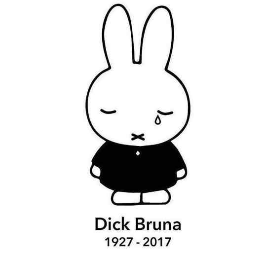 Rest in Peace #dickbruna , thank you for the great collaboration we did for charity #unicef ✨🙏🏻 #nijntje #miffy #josephklibansky