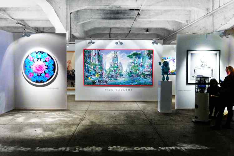 Museum size “Garden of Evolution” @ Art Warehouse art fair