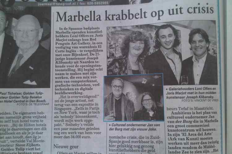 De Telegraaf - Marbella krabbelt op uit crisis