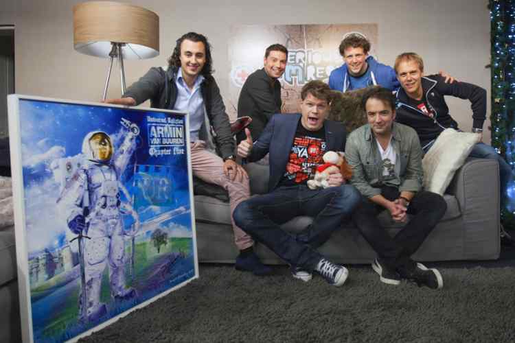Radio 3FM Serious Request - Joseph Klibansky & Armin van Buuren Auction Artwork for Charity