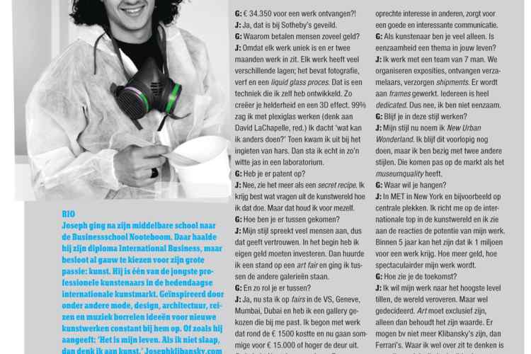 Nobiles Magazine interview