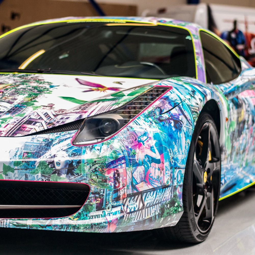 Art Car (Ferrari 458 Italia) | Blog & Inspiration | Joseph Klibansky