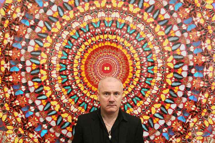 アート・デザイン・音楽 Damien Hirst DAMIEN HIRST | 'Beautiful, Galactic, Exploding Screenprint' (Spin