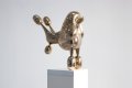 Beautiful Tomorrow (polished bronze), 2015 by Joseph Klibansky