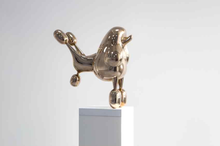 Beautiful Tomorrow (polished bronze), 2015 by Joseph Klibansky