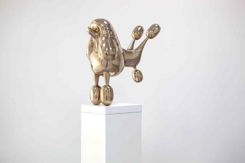 Beautiful Tomorrow (polished bronze), 2015 by Joseph Klibansky
