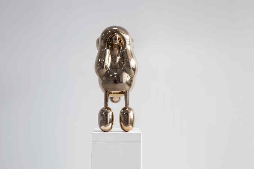 Beautiful Tomorrow (polished bronze), 2015 by Joseph Klibansky