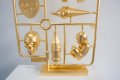 Elements of Desire (stereolithography, gold leaf), 2013 by Joseph Klibansky