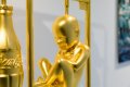 Elements of Desire (stereolithography, gold leaf), 2013 by Joseph Klibansky