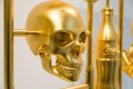Elements of Desire (stereolithography, gold leaf), 2013 by Joseph Klibansky