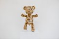 Small Bare Hug - Bare Hug (polished bronze), 2016 by Joseph Klibansky