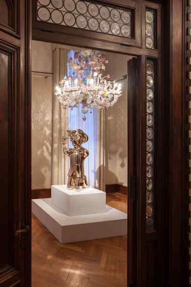 Reflections of Truth (polished bronze), 2012 by Joseph Klibansky
