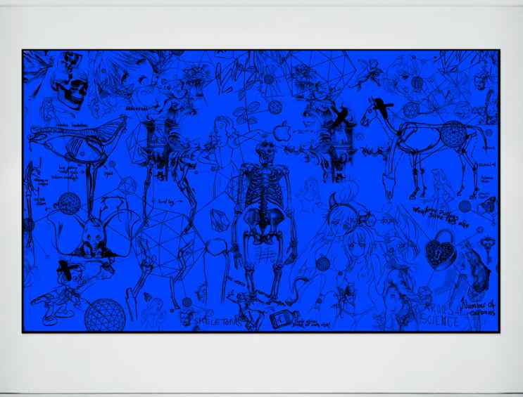 Love Potions (blue), 2016 by Joseph Klibansky