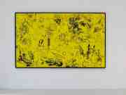 Chemistry of Life (yellow, black), 2016 by Joseph Klibansky