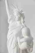 Velvet Revolution (stereolithography, white), 2016 by Joseph Klibansky