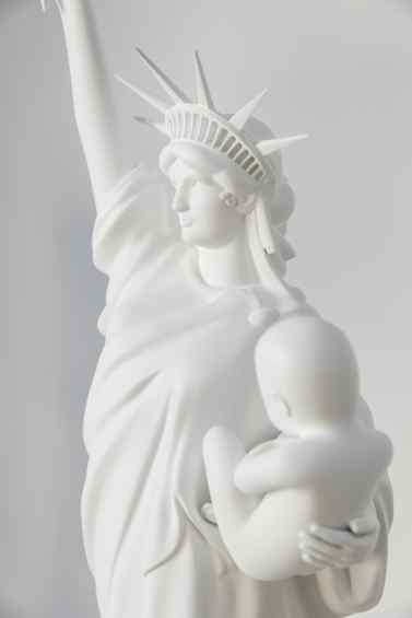 Velvet Revolution (stereolithography, white), 2016 by Joseph Klibansky